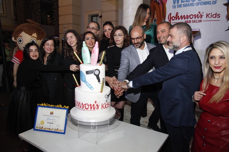 Launching of Johnson's Kids Hair Salon at KidzMondo